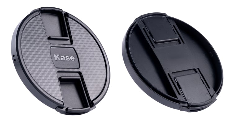 center pinch lens cap